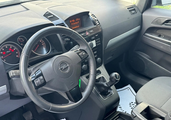 Opel Zafira cena 21700 przebieg: 189000, rok produkcji 2010 z Inowrocław małe 352